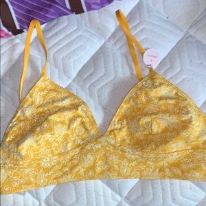 Yellow bralette